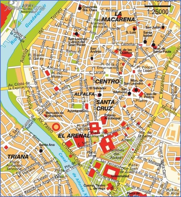 Spain_ provinces. kgm สเปนแผนที่นักท่องเที่ยวหน่อย attractions